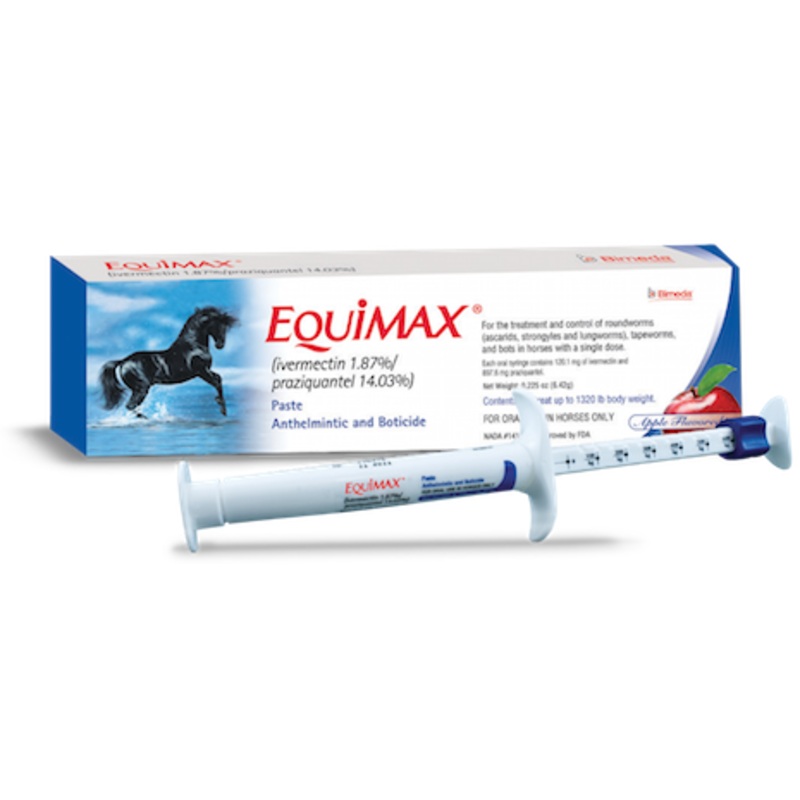 Equimax Horse Dewormer Paste|6.42 g|6.42 G