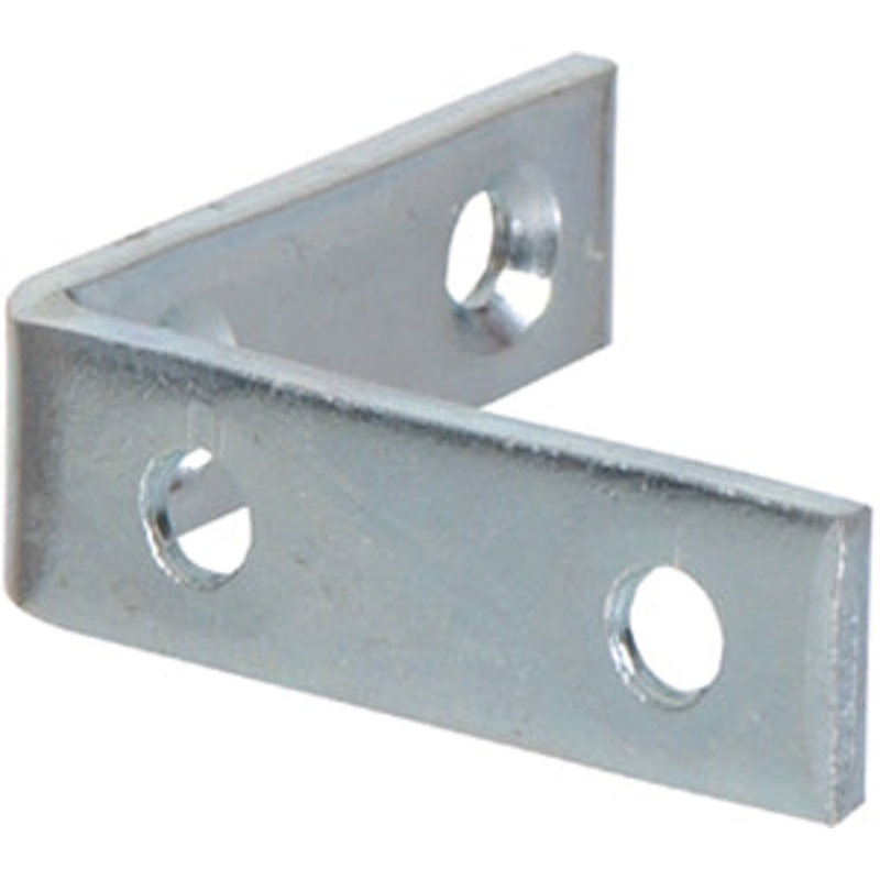 10X1-1/4 ZINC PLATED CORNER BRACE