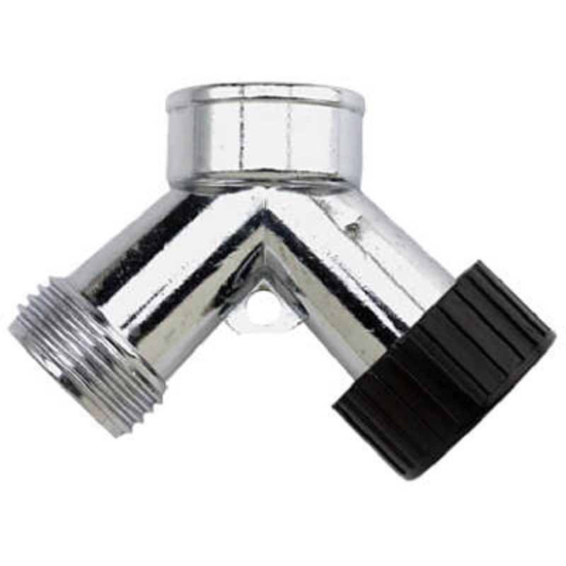 Green Thumb 2-Way Garden Hose Y Connector