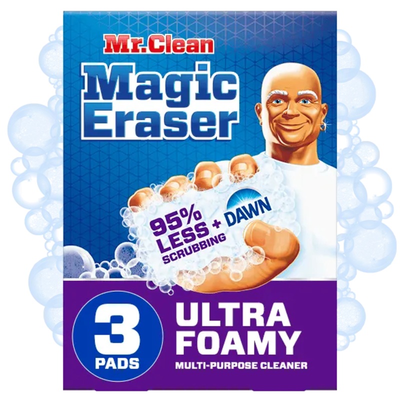Mr. Clean Magic Eraser Sponge All Purpose Cleaner Ultra Foamy