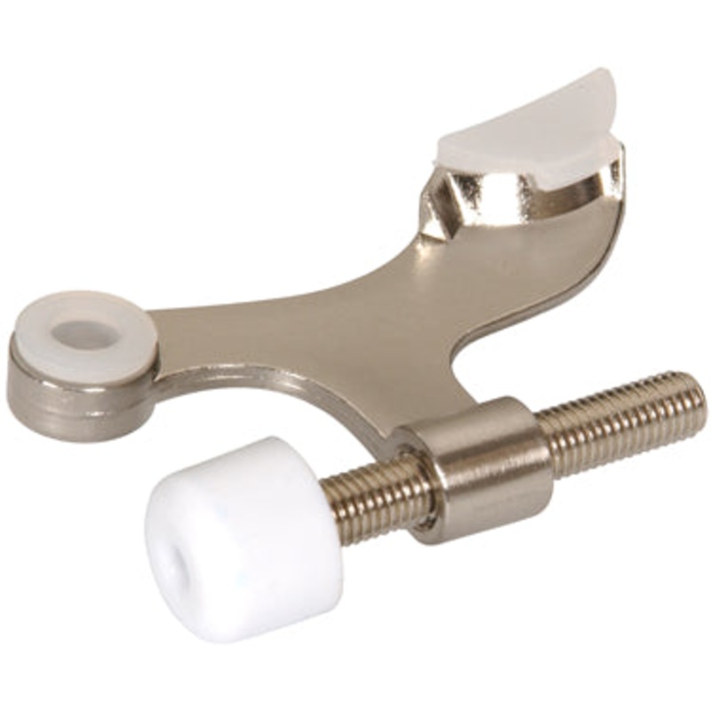 SATIN NICKEL HNG PN DR STOP