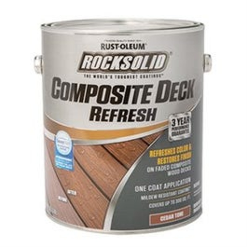 RockSolid Composite Deck Refresh, Cedar, 1-Gallon
