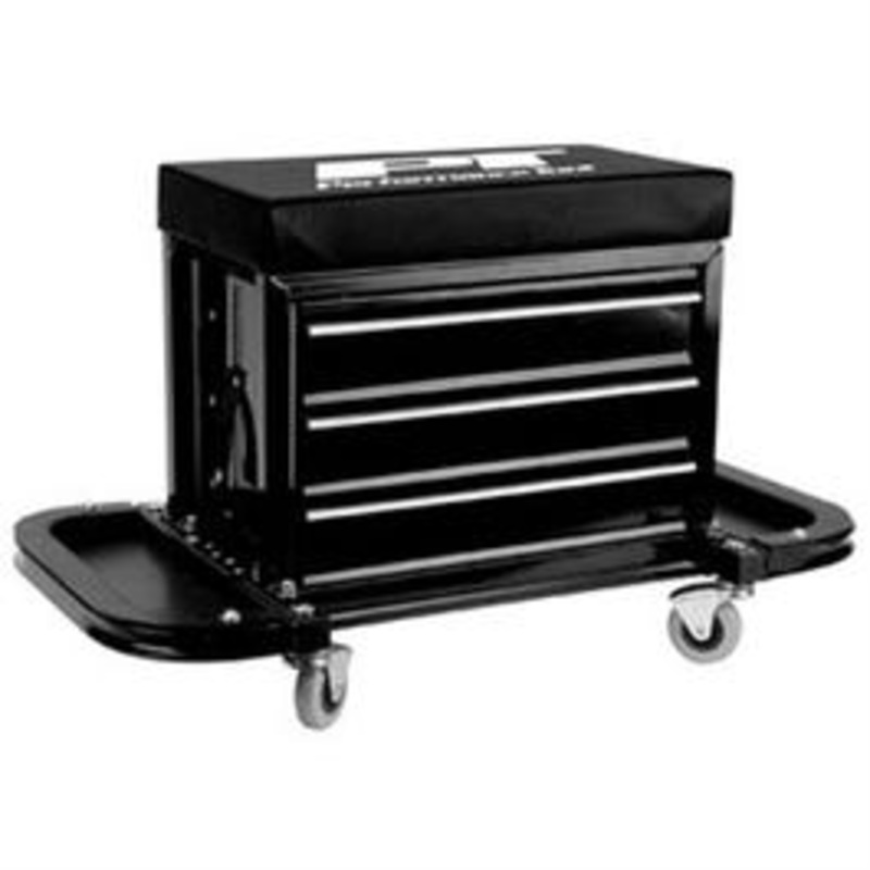 Rolling Mechanic’s Seat, 3-Drawer