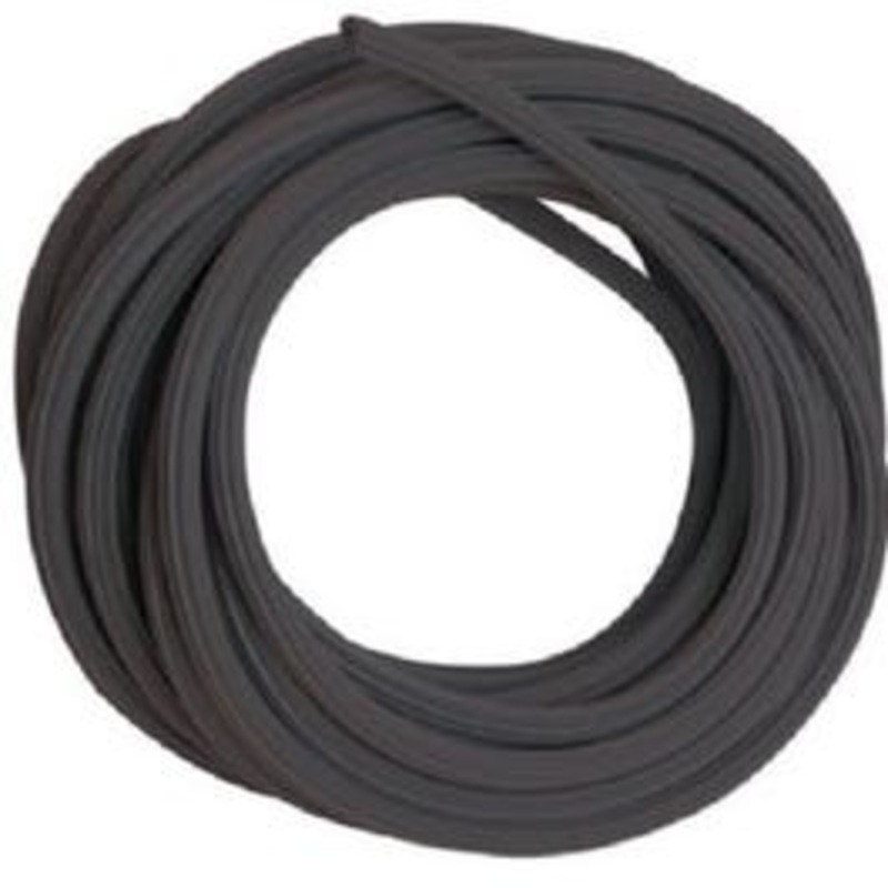 Screen Spline, Black Vinyl, .140, 9/64-In.