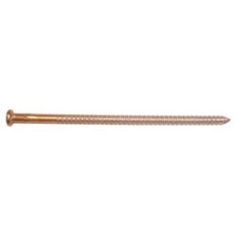 Siding Nails, Ring-Shank, Stainless Steel, 6D, 2-In., 1-Lb.