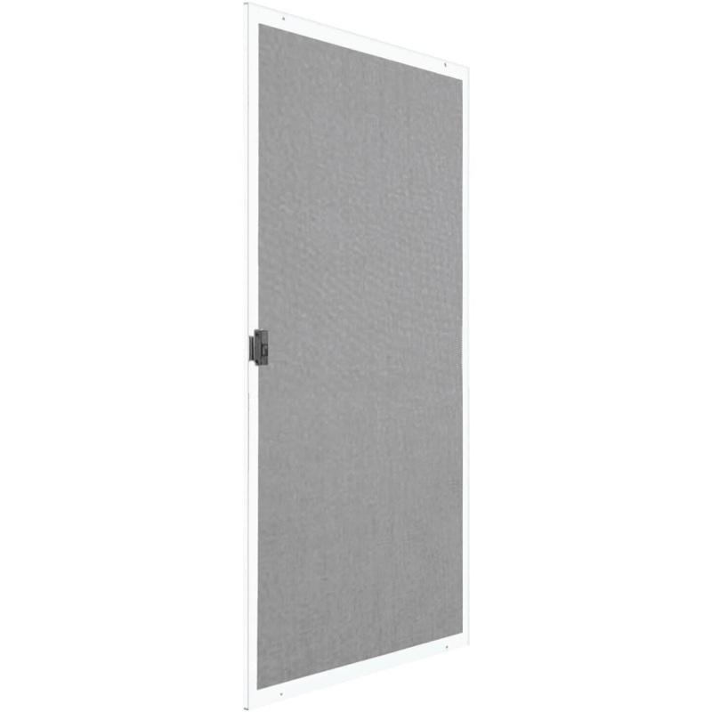 Precision Breezeway 36 In. White Steel Replacement Patio Door Screen