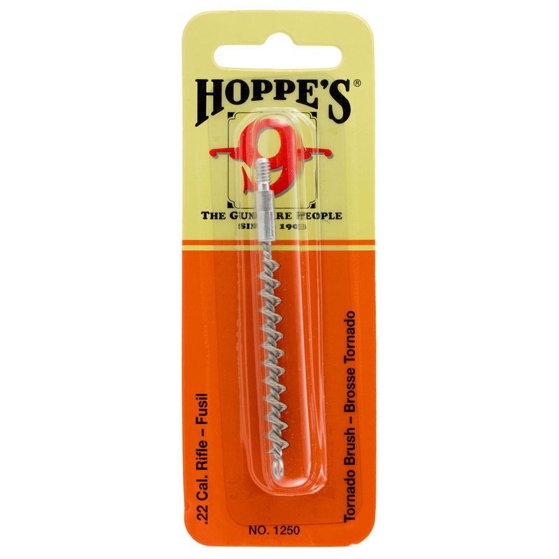 Hoppes 1251 Tornado Brush Rifle 30 Cal Rifle Stainless Steel Brush 10 Pack