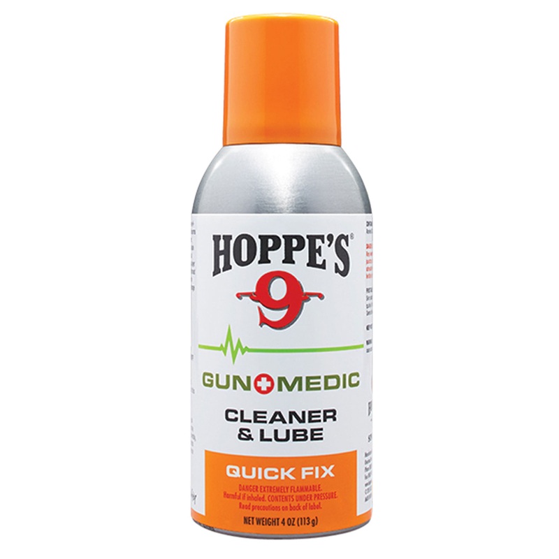 Hoppes GM3 Gun Medic Quick Fix Cleaner/Lubricant 4 oz Aerosol