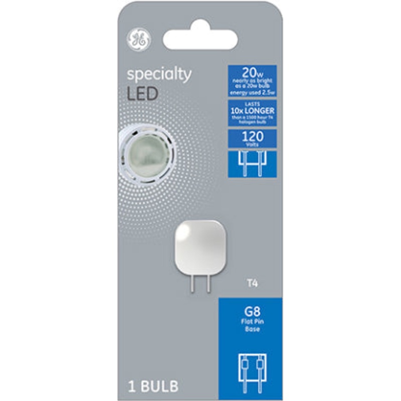 2W Under Cabine T4 LED BULB G4 BASE WMWH