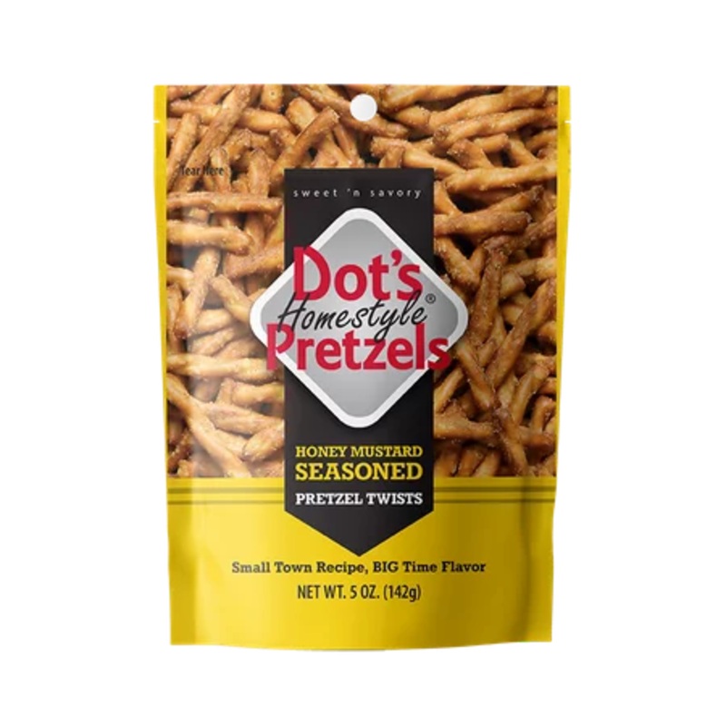 Dot’s Homestyle Pretzels Honey Mustard Seasoned Pretzel Twists 5 oz
