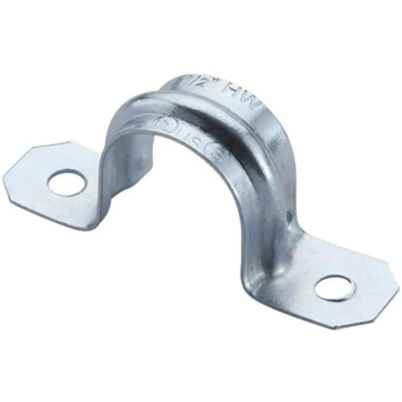 2 IN EMT TWO HOLE STRAP 2/BG