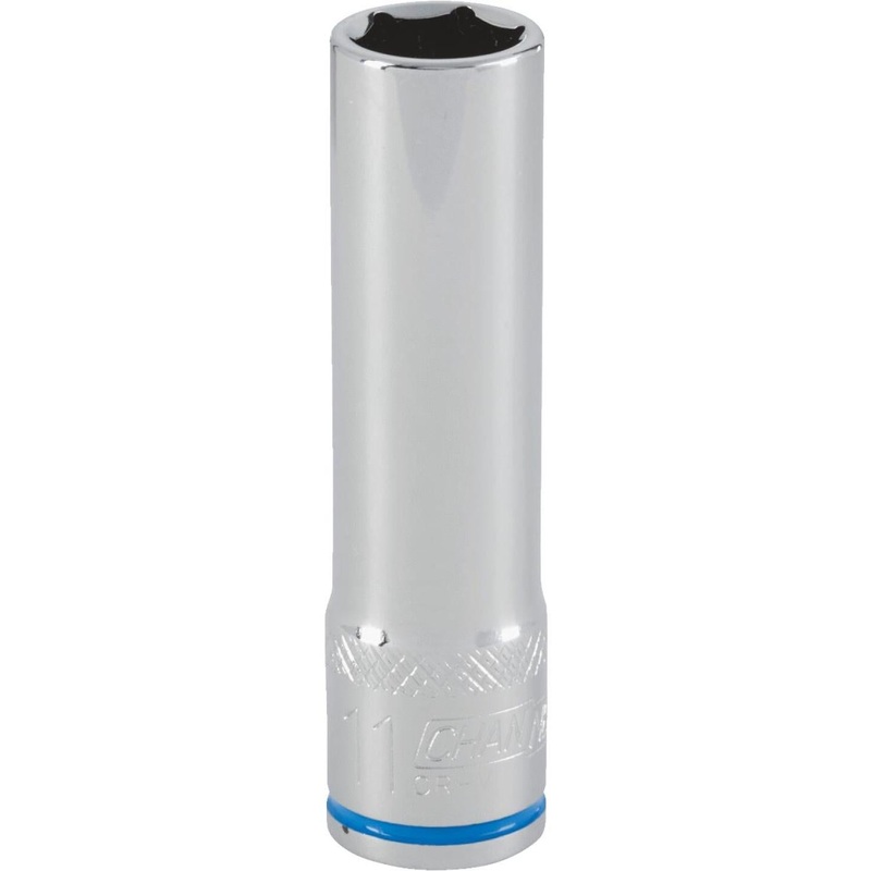 Channellock 3/8 In. Drive 11 mm 6-Point Deep Metric Socket