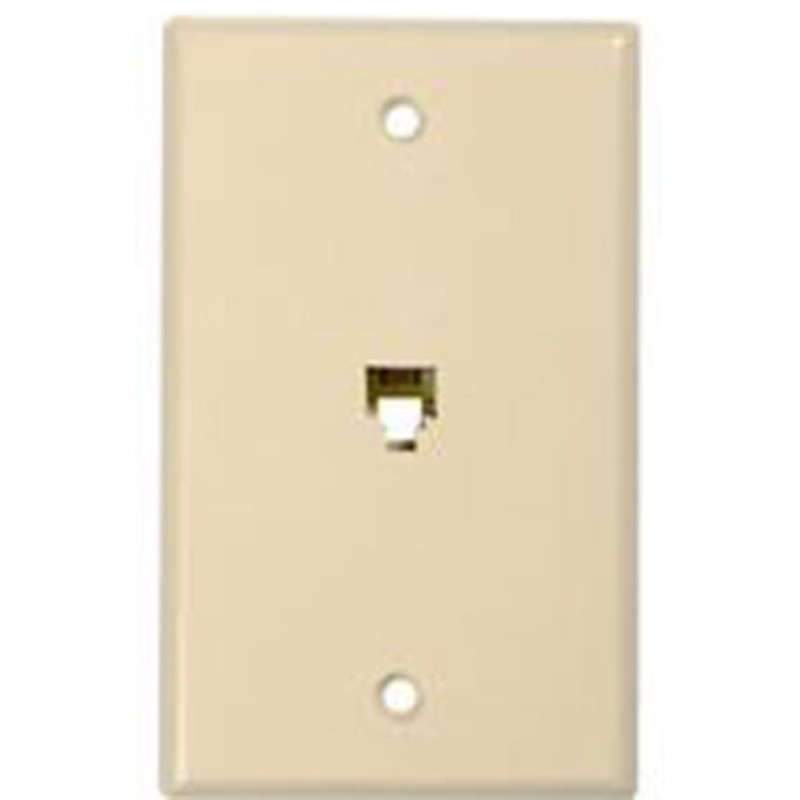 IVORY PHONE WALL PLATE