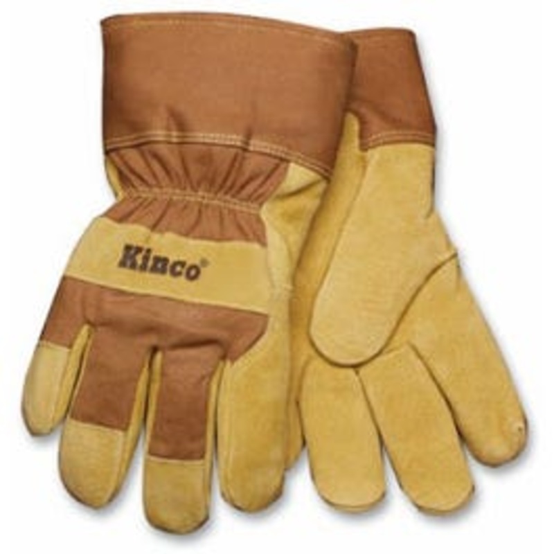 Leather Palm Gloves, Men’s M