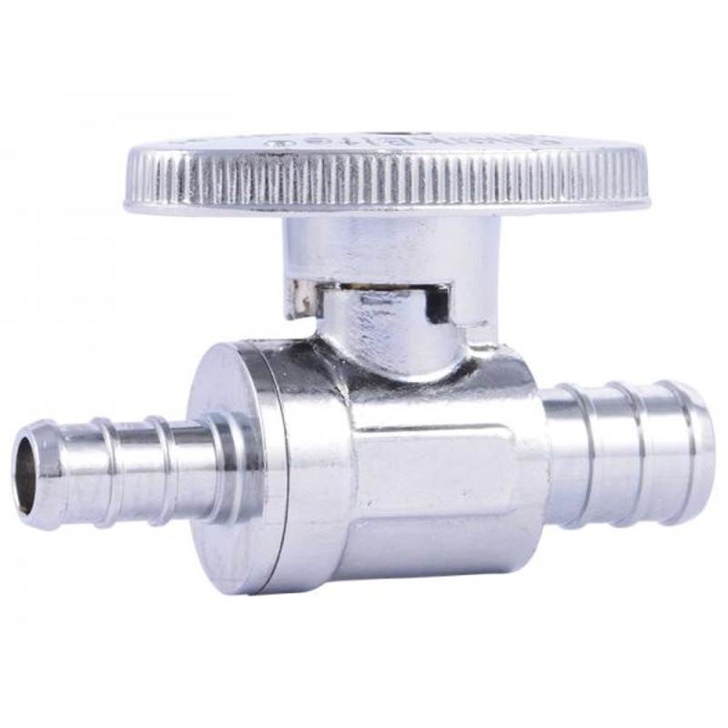 Sharkbite Brass Crimp Straight Stop 1/2 in. x 1/2 in.