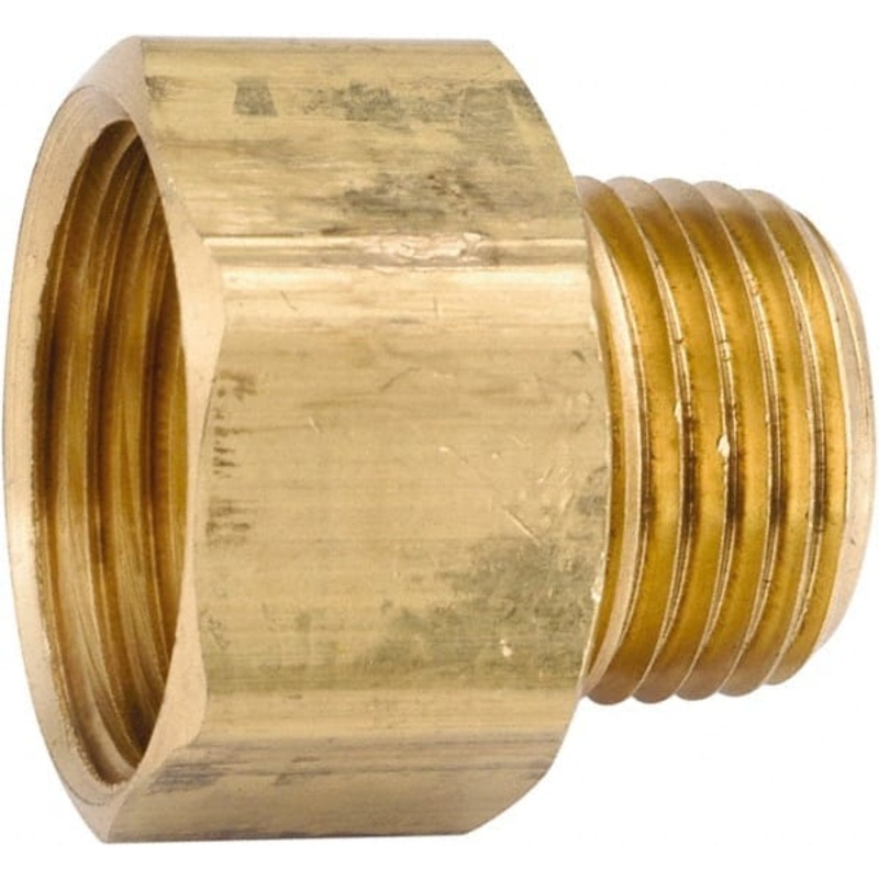 MSC Direct ANDERSON METALS  3/4 FGHT & 1/2 MPT Garden Hose Female x MIP