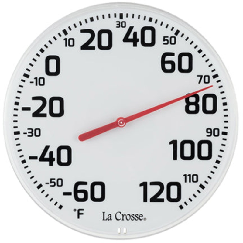 THERMOMETER 8.5 IN DIAL