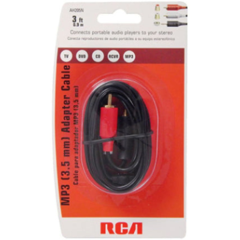 3.5MM BLACK Y ADAPTER