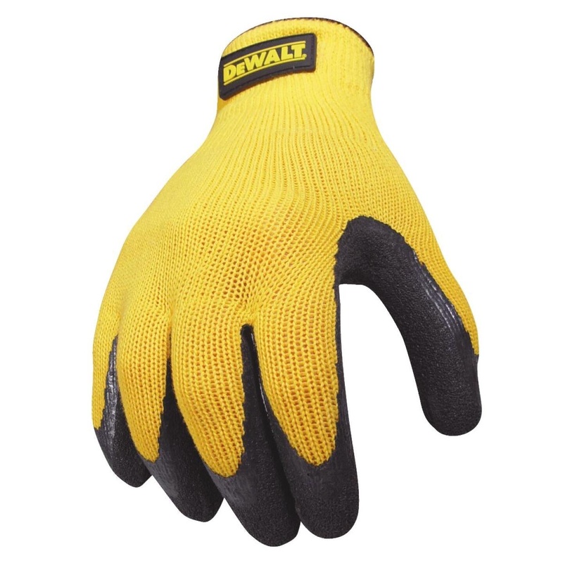DeWalt Men’s Medium Gripper Rubber Coated Glove