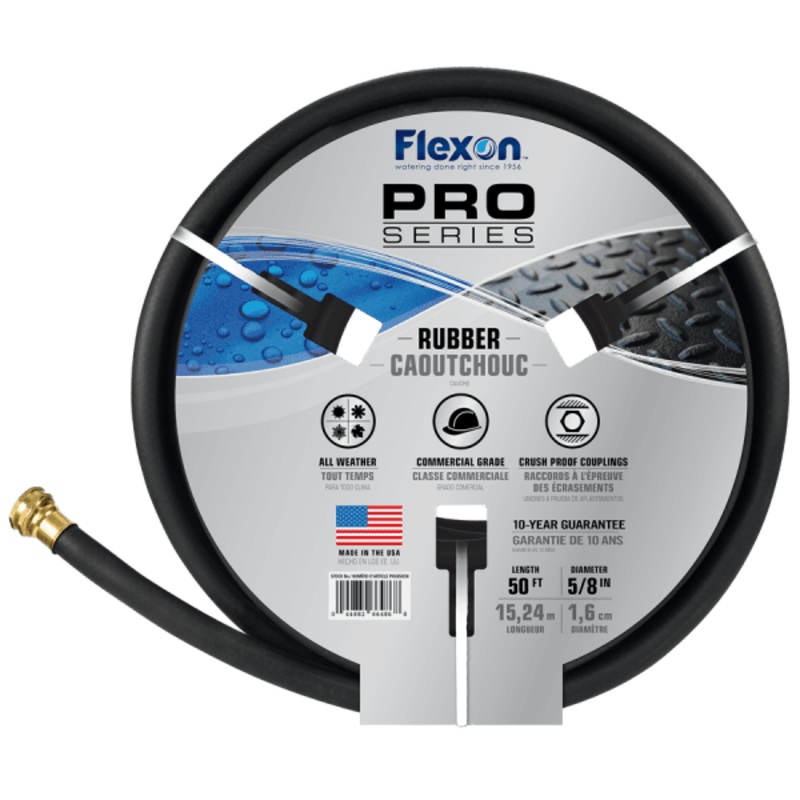 Flexon 5/8 In. X 50 Ft. Rubber Hose