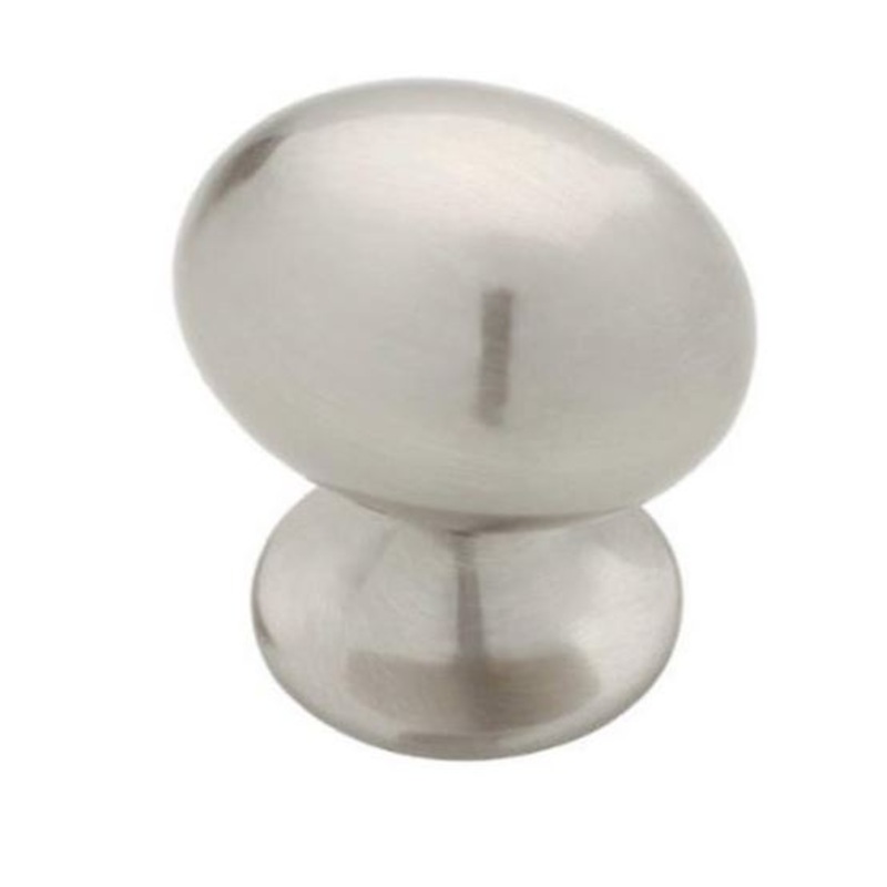 Liberty Hardware PN0393L-SN-U1 Satin Nickel Large Football Knob