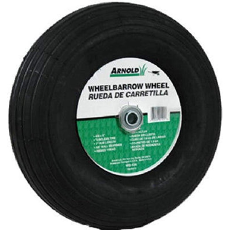 WHEEL BARRO W 13 IN PNEU 5/8 IN BB