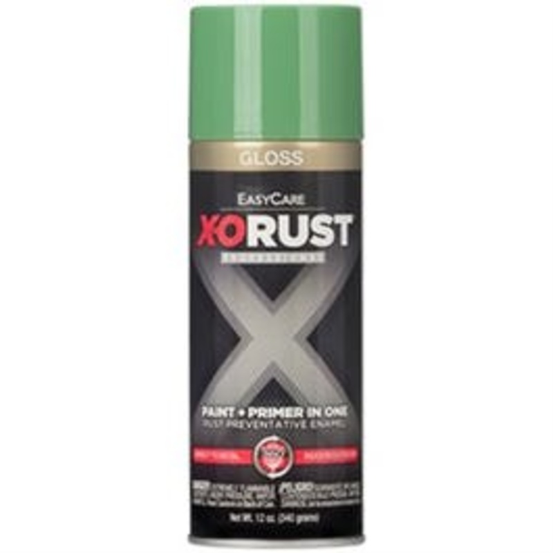 Anti-Rust Enamel Paint & Primer, Safety Green Gloss, 12-oz. Spray