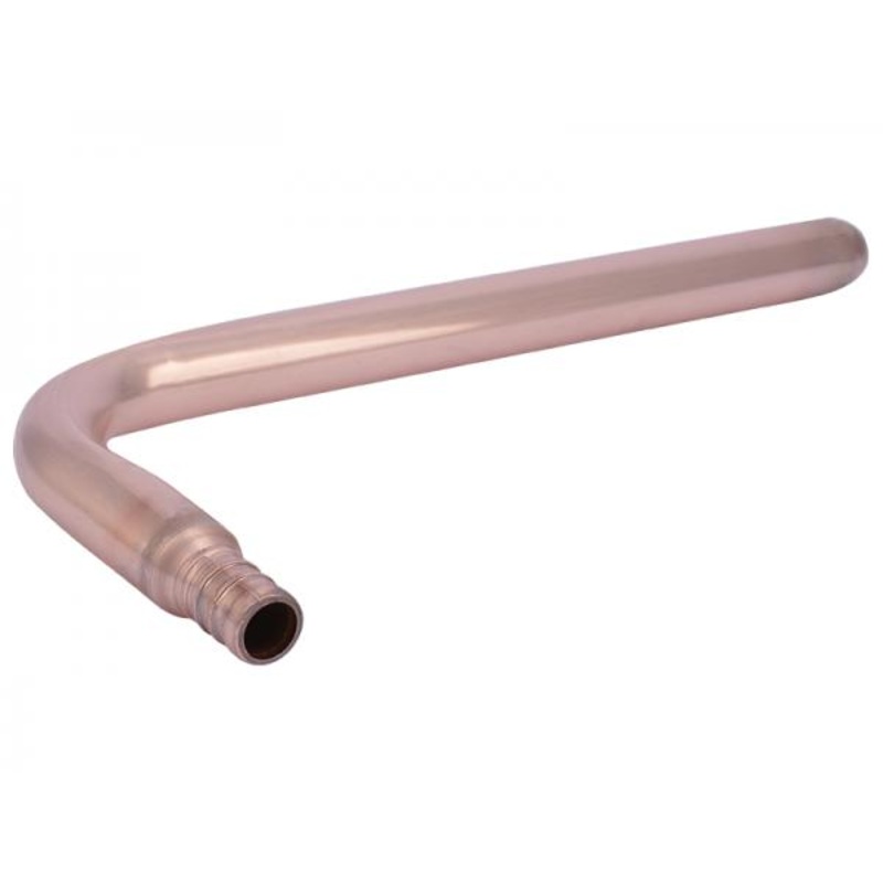 Sharkbite Brass Crimp Copper Stub-Out Elbow 1/2 in. x Closed (4 in. x 8 in.)