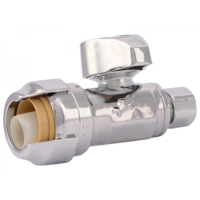 SharkBite Brass Push Straight Stop