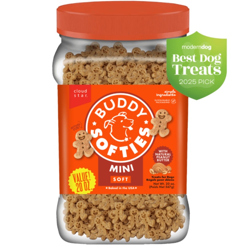 Cloud Star Buddy Biscuits Soft & Chewy Treats: Peanut Butter
