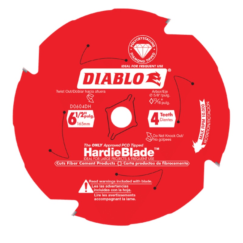 Diablo HardieBlade Saw Blade for Fiber Cement