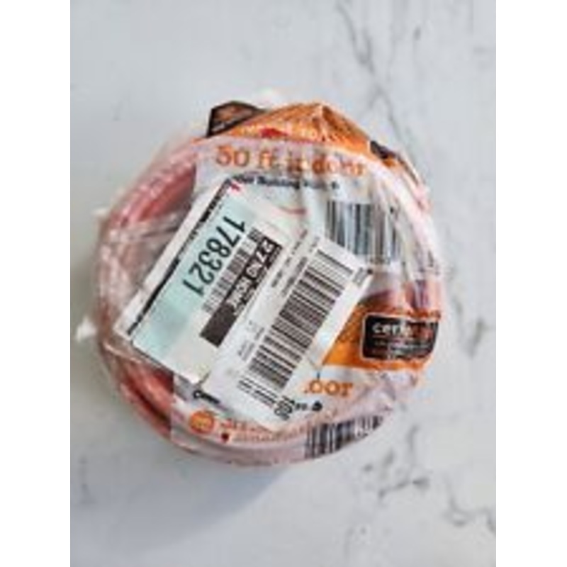Marmon Home Improvement 50 ft. 10/3 Orange Solid CerroMax SLiPWire Copper NM-B Wire