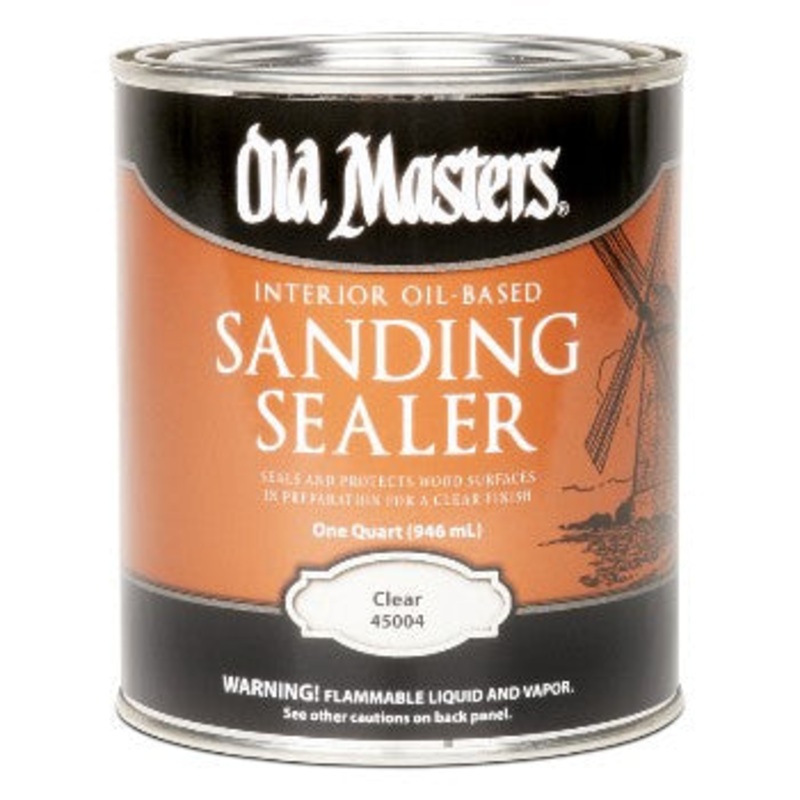 Old Masters 45004 Sanding Sealer, Clear Oil Based ~ Quart