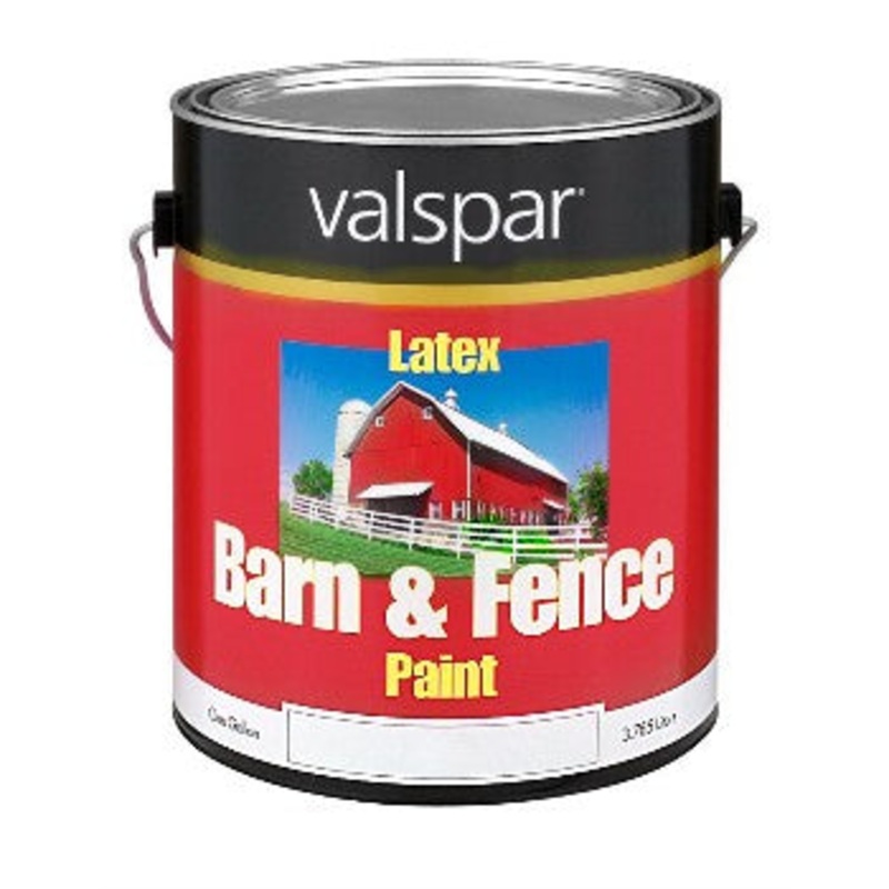 Valspar/McCloskey 18-3121-10-07 Barn and Fence Latex Paint – Red