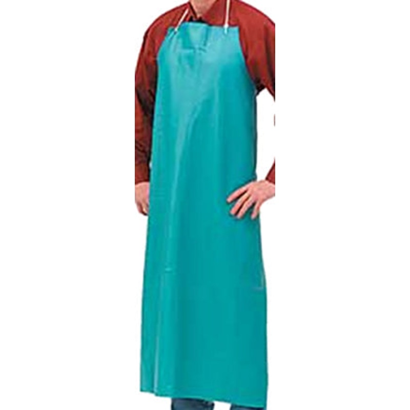 APRON PVC20MIL 35 IN X 45 IN GREEN