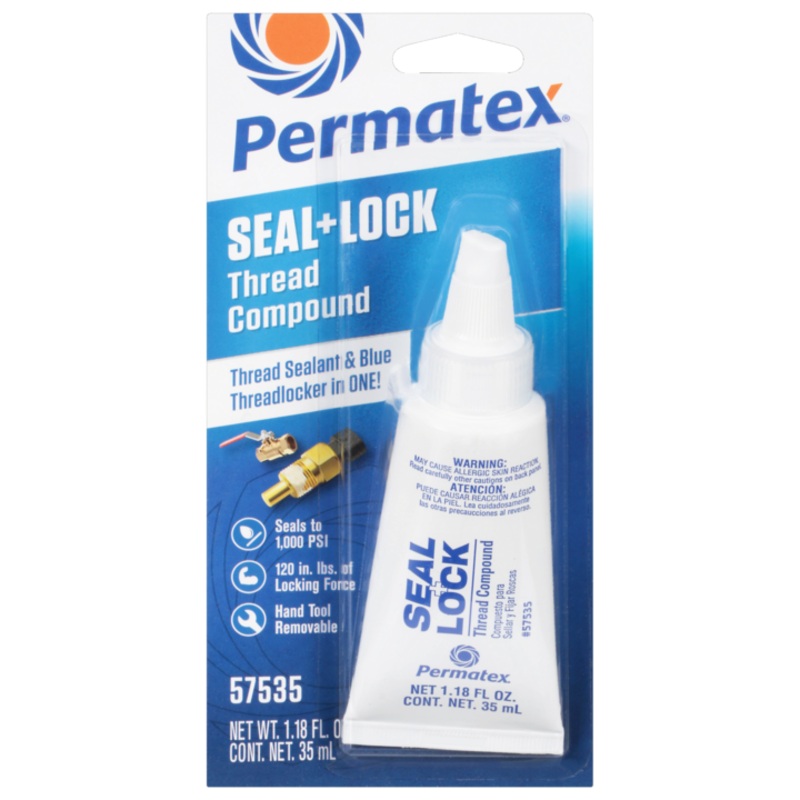 Permatex Seal & Lock Thread Compound, 35 Ml