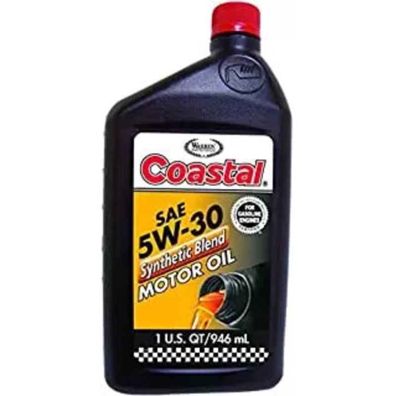 Warren Synthetic Blend SAE 5W-30 GF-5 Motor Oil 1 Quart