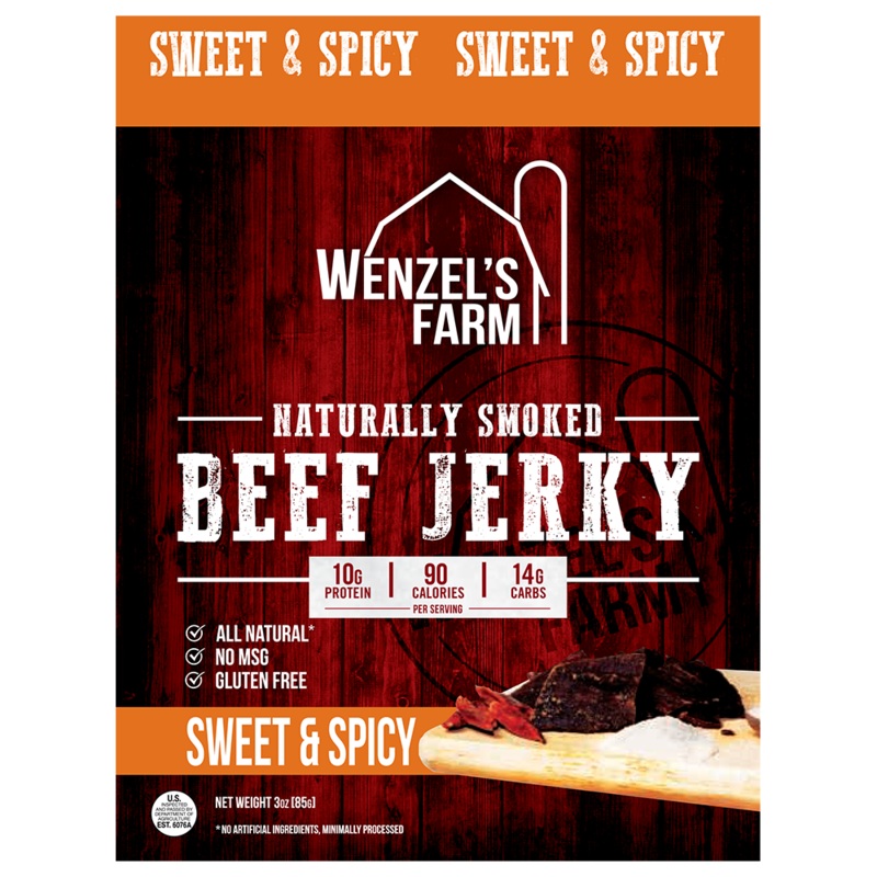 Wenzel’s Farm Sweet & Spicy Beef Jerky