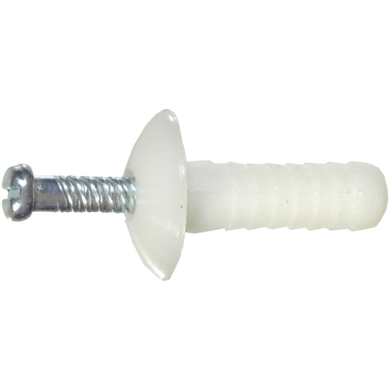 Hillman 1/4 In. x 1-1/2 In. Nylon Truss Hammer Drive Anchor (100 Ct.)