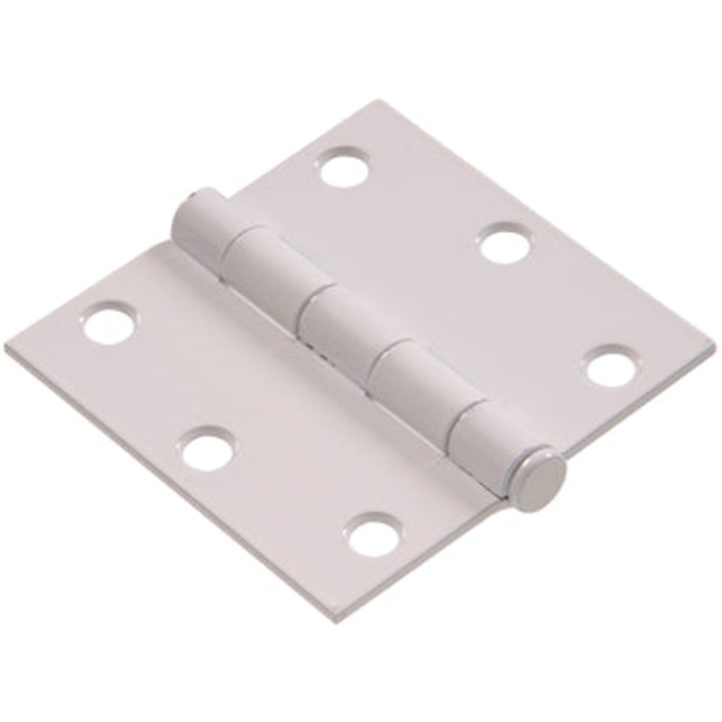 3  WHITE SQ HINGE