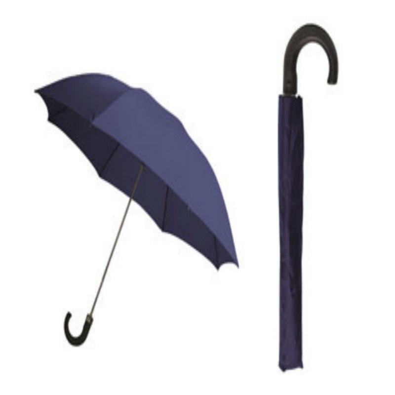 Big Time Products Umbrella in Black Rainbrella 48135 Nylon Umbrella, 42′, Navy