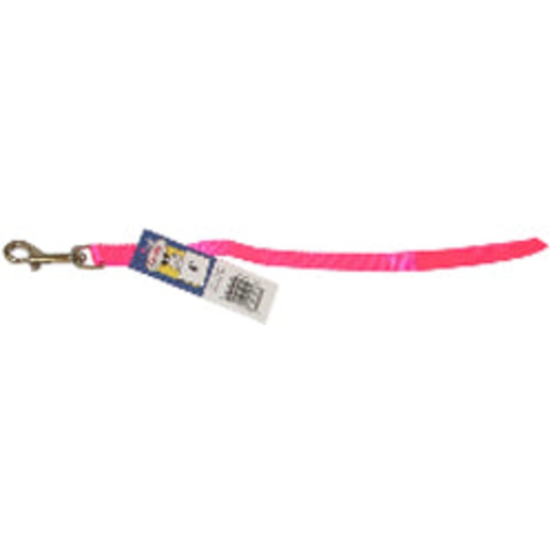 NYLON LEAD RED 5/8 X 48