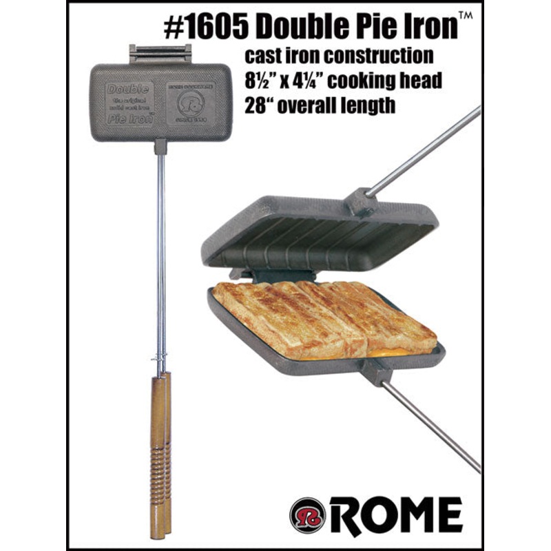 Rome Industries Double Pie Iron