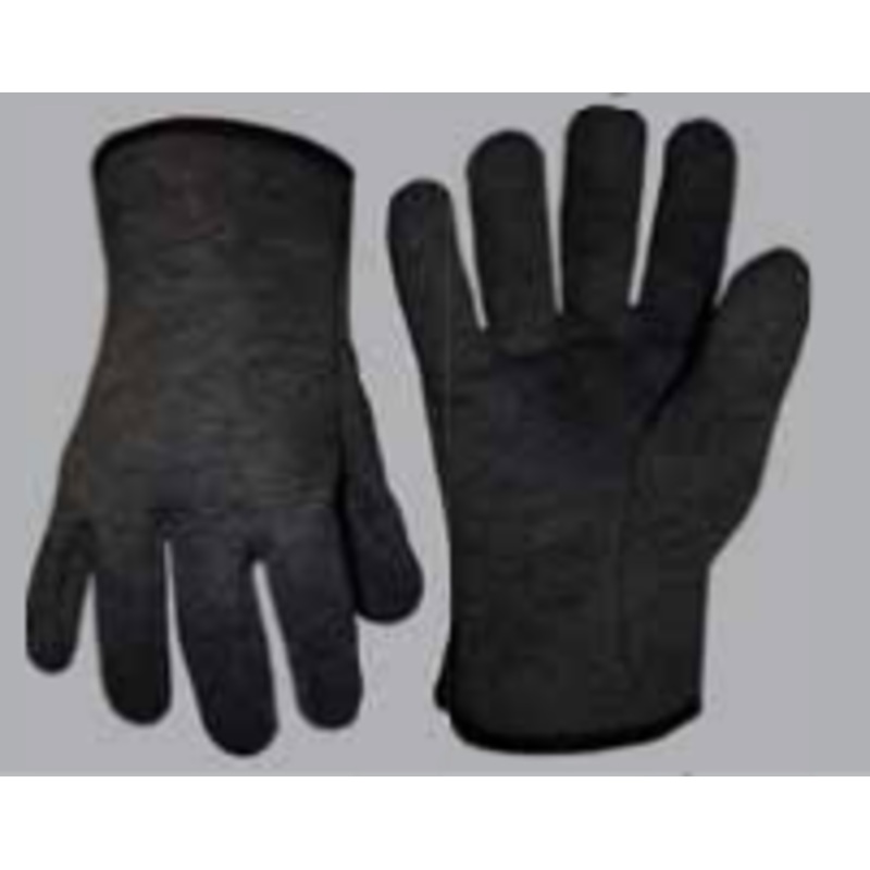 Boss Gloves Black Insulated Jersey, Large Black