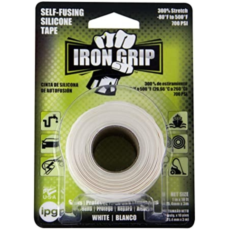 Intertape Iron Grip  Silicone Tape Self Fusing Silicone Rubber Tape