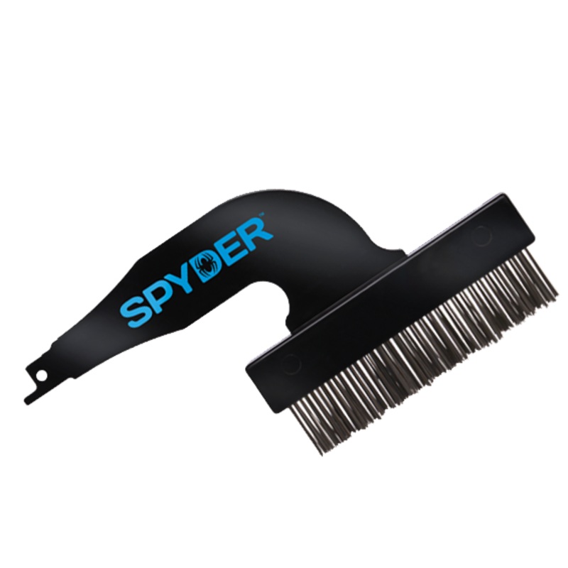 Spyder Reciprocating Brushes Carbon Steel Wire Brush 4. 5 inch