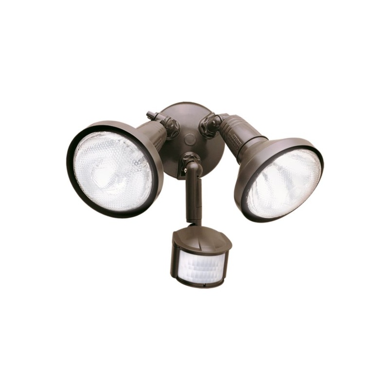 Cooper Lighting Ms185r Bronze Motion Activated Regent Security Flood Light With