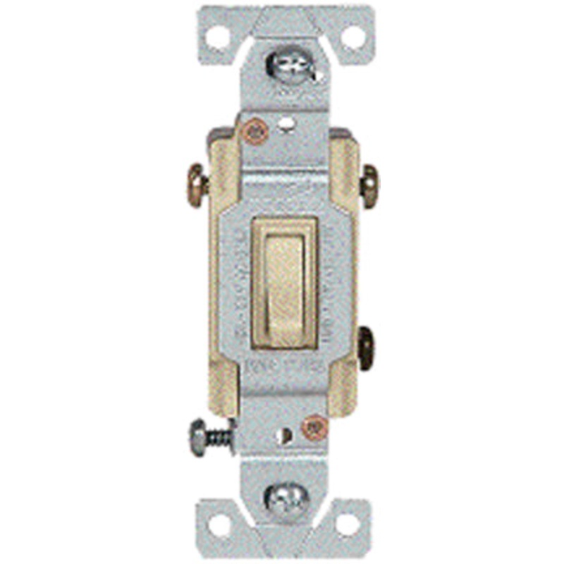 LIGHTED SP QUIET SWITCH IVORY