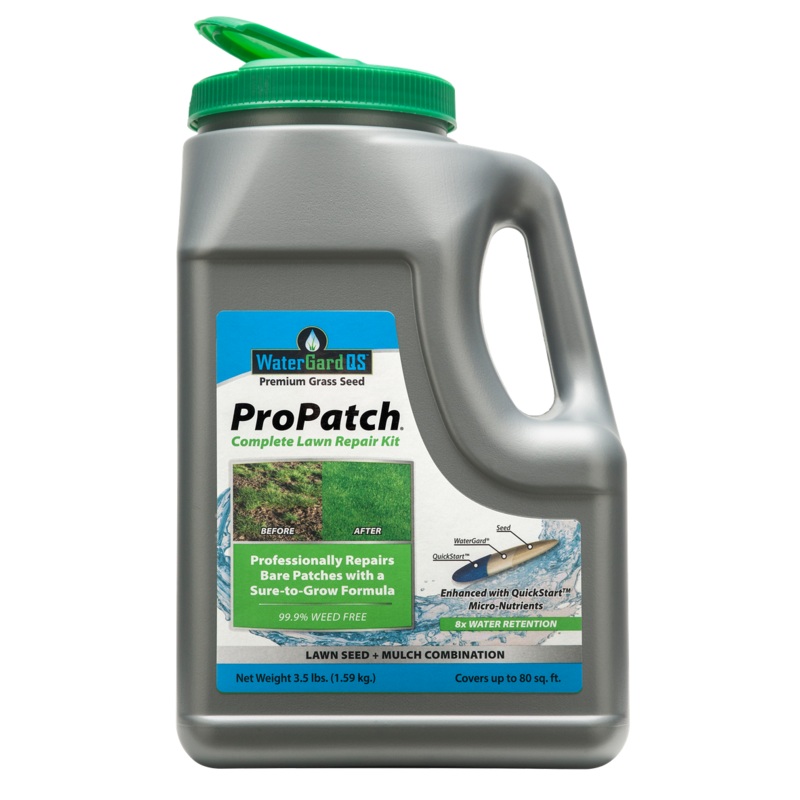 Mountain View Seeds WaterGard QS Pro Patch Lawn Repair Kit, 3.5-pounds