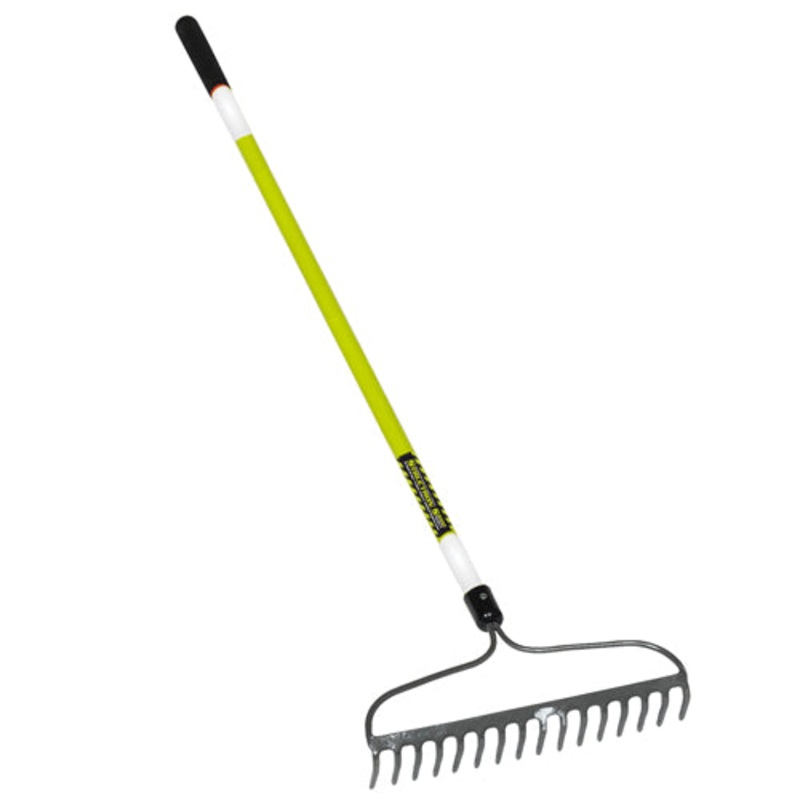 Seymour-Structron Forged 16/16 Tine, 60 Premium Fiberglass Handle with 3M Retroreflective Tape